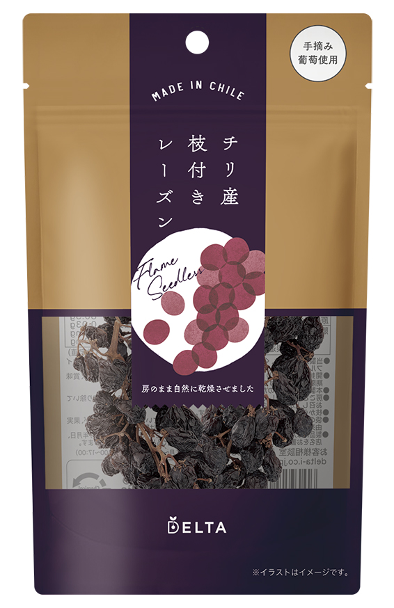 チリ産枝付きレーズン