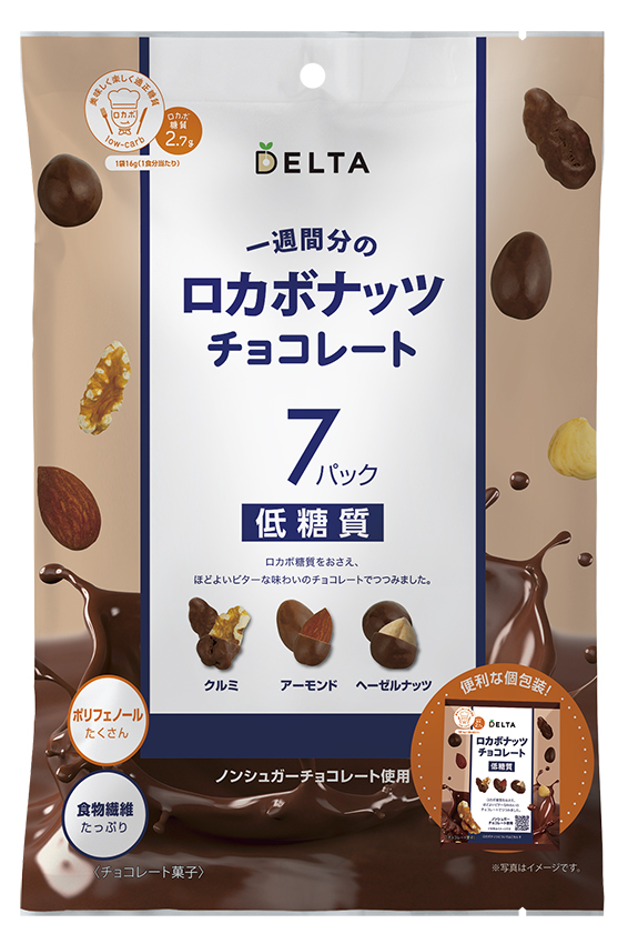 一週間分のロカボナッツ チョコレート